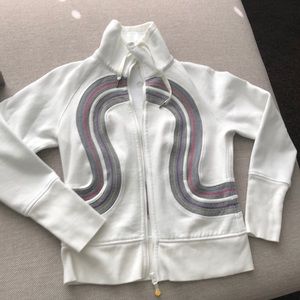 Luke new Lululemon sweatshirt